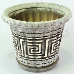 Горщик керамічний БАМБУК_4.5 (1шт.)