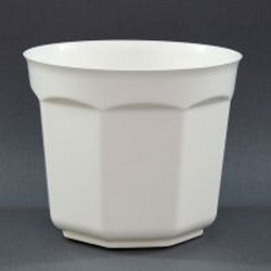 Горщик для квітів Восьмигранний 14 білий (1шт.)