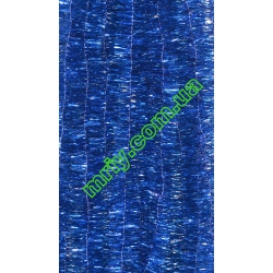 Новорічна мішура Д2 синій (1шт.)